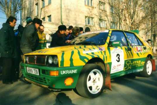 źródło: rally.in.ua | Lancia Delta Integrale Wołodymyra Chopenki